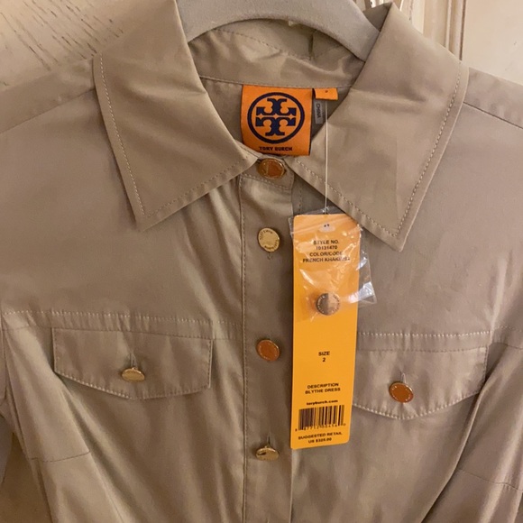 New Tory Burch French khaki size 2 - Picture 5 of 8
